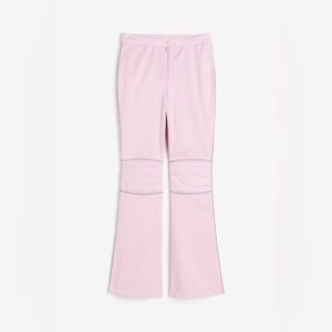 H&M Light Pink plus size women’s Flared snow Pants water repellant fits sz 18